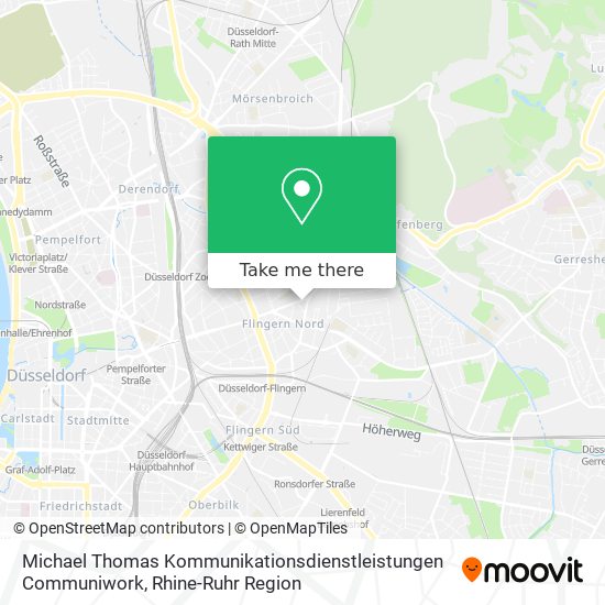 Michael Thomas Kommunikationsdienstleistungen Communiwork map