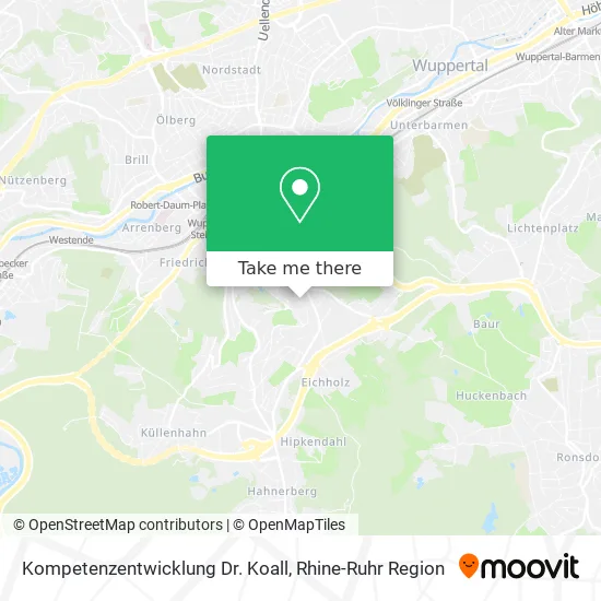 Карта Kompetenzentwicklung Dr. Koall