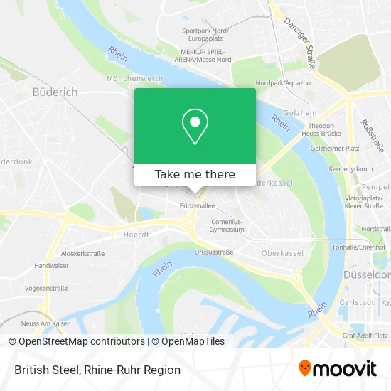 Карта British Steel