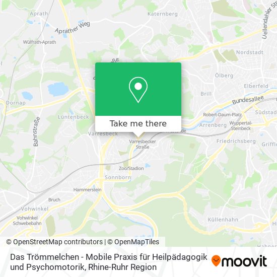 Das Trömmelchen - Mobile Praxis für Heilpädagogik und Psychomotorik map