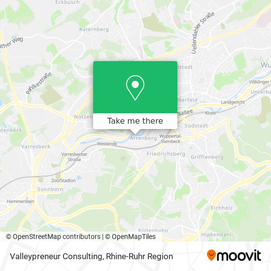 Valleypreneur Consulting map