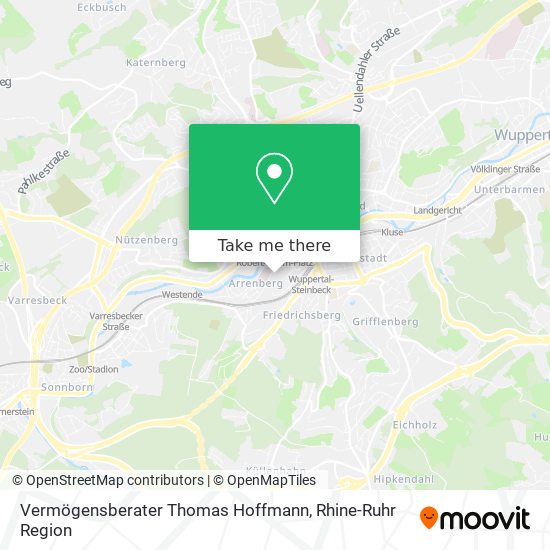 Vermögensberater Thomas Hoffmann map