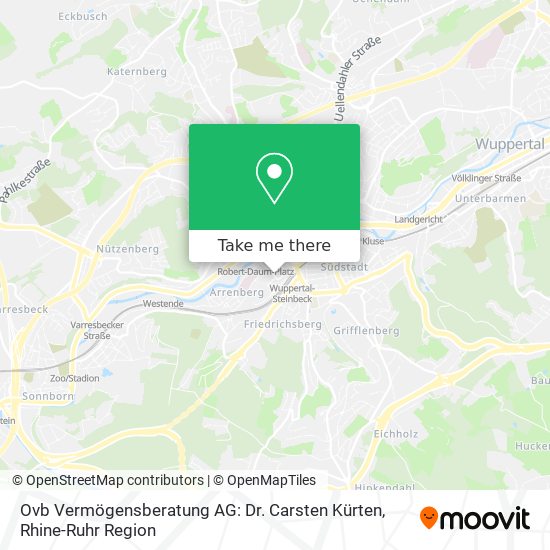 Ovb Vermögensberatung AG: Dr. Carsten Kürten map