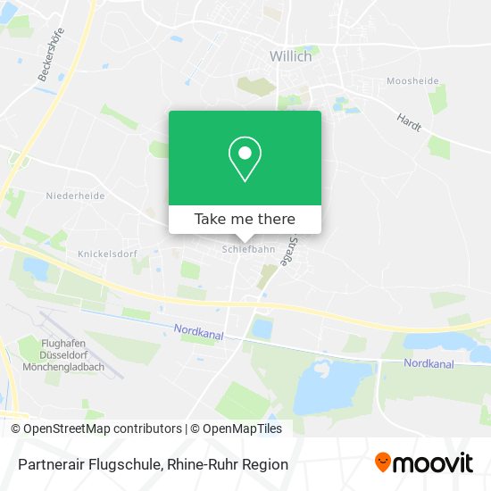 Partnerair Flugschule map
