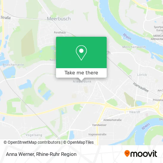 Карта Anna Werner