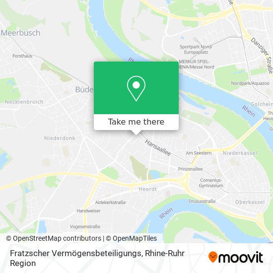 Fratzscher Vermögensbeteiligungs map