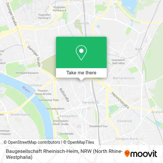 Baugesellschaft Rheinisch-Heim map