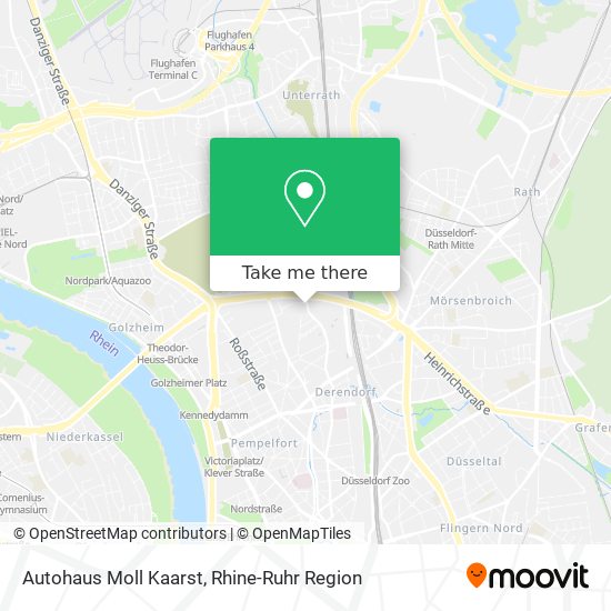 Autohaus Moll Kaarst map