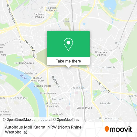 Autohaus Moll Kaarst map