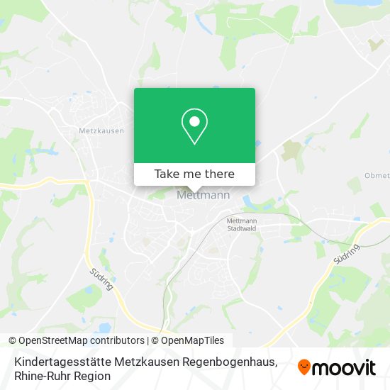Kindertagesstätte Metzkausen Regenbogenhaus map