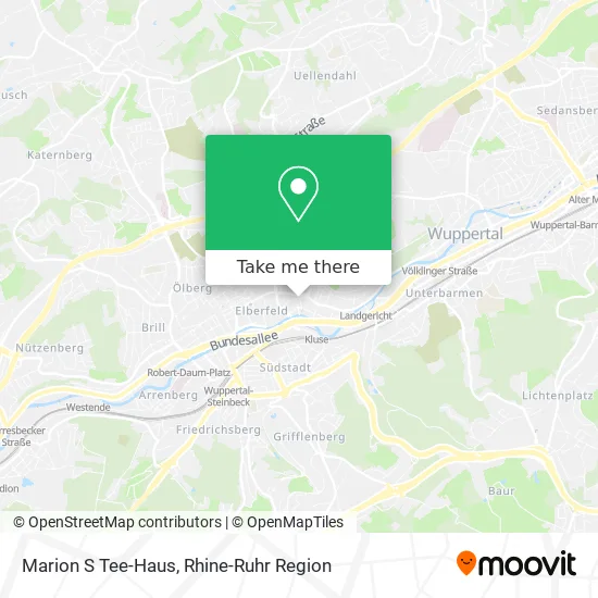 Marion S Tee-Haus map