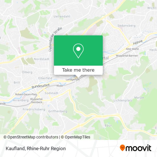 Kaufland map