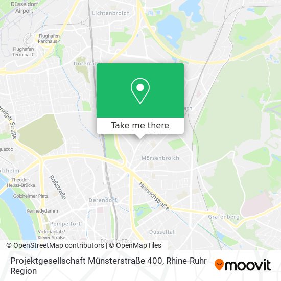 Projektgesellschaft Münsterstraße 400 map