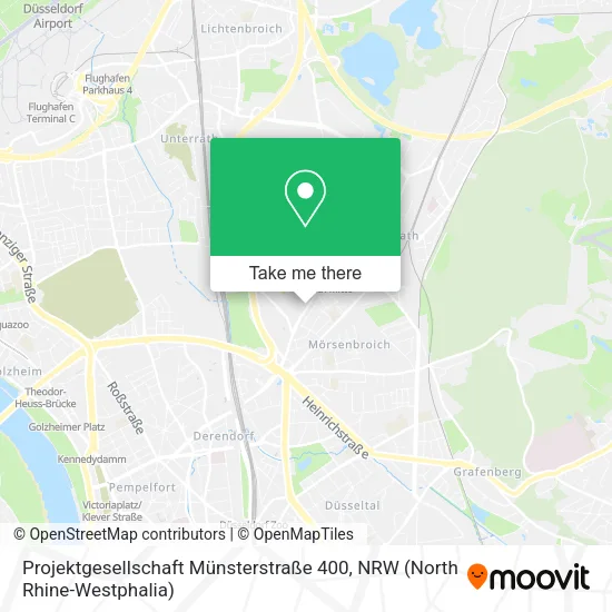 Карта Projektgesellschaft Münsterstraße 400