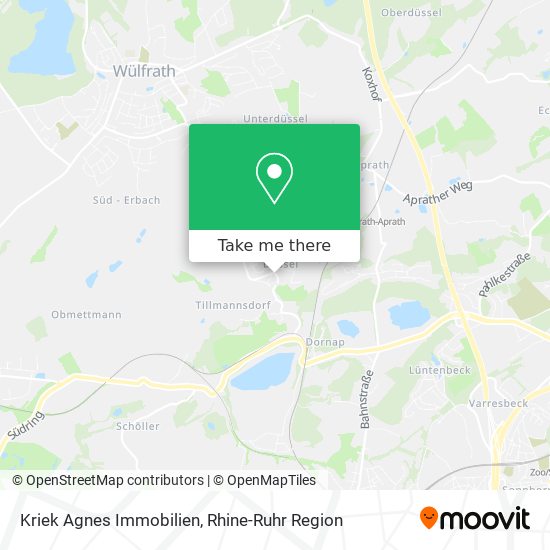 Kriek Agnes Immobilien map