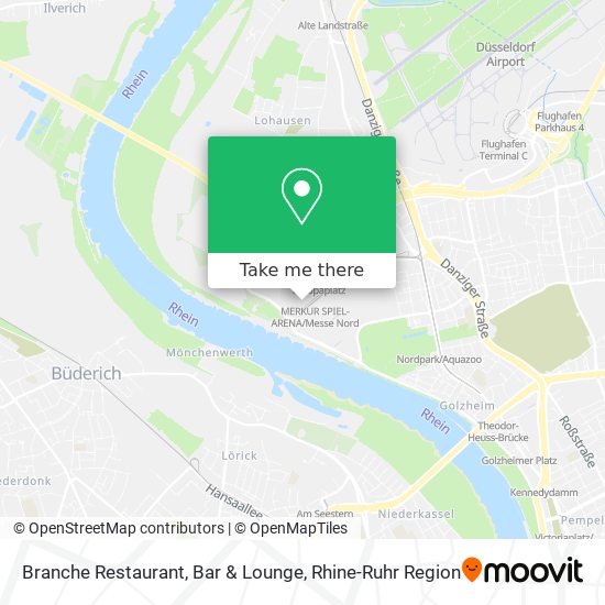 Branche Restaurant, Bar & Lounge map