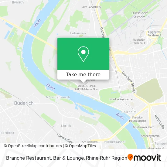 Branche Restaurant, Bar & Lounge map