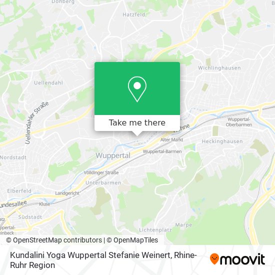 Kundalini Yoga Wuppertal Stefanie Weinert map