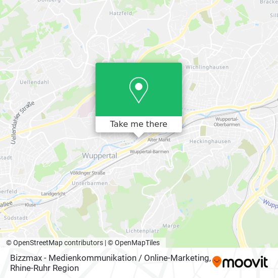 Bizzmax - Medienkommunikation / Online-Marketing map