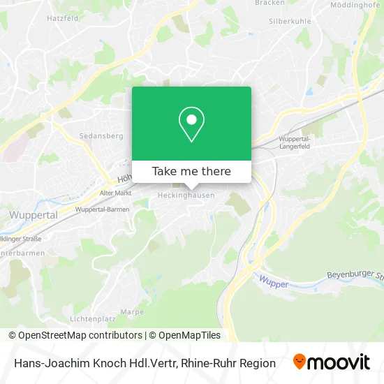 Карта Hans-Joachim Knoch Hdl.Vertr