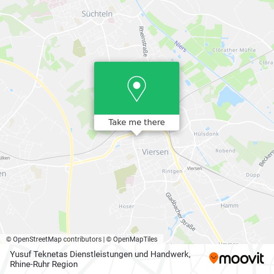 Yusuf Teknetas Dienstleistungen und Handwerk map
