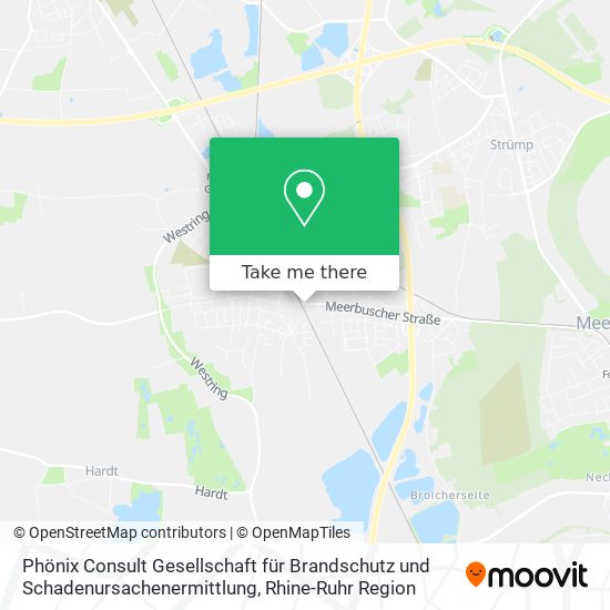 Phönix Consult Gesellschaft für Brandschutz und Schadenursachenermittlung map