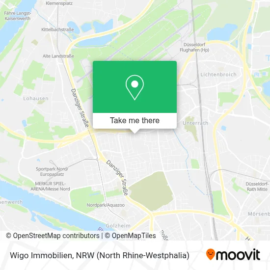Wigo Immobilien map