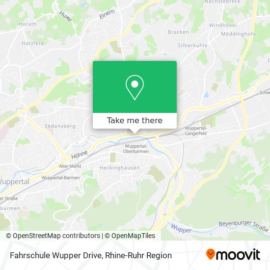 Fahrschule Wupper Drive map