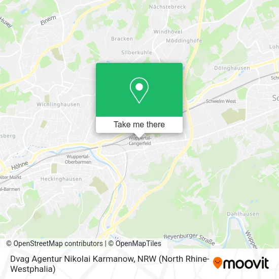 Карта Dvag Agentur Nikolai Karmanow