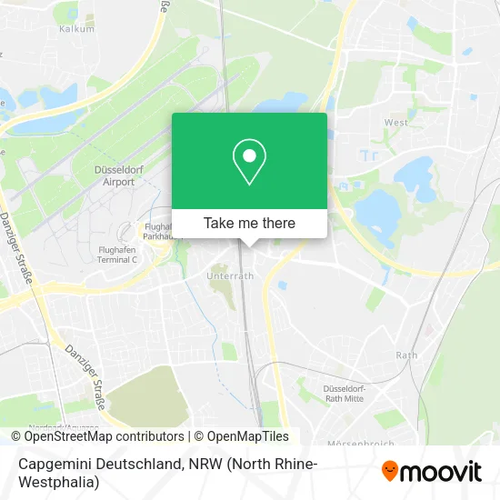 Capgemini Deutschland map