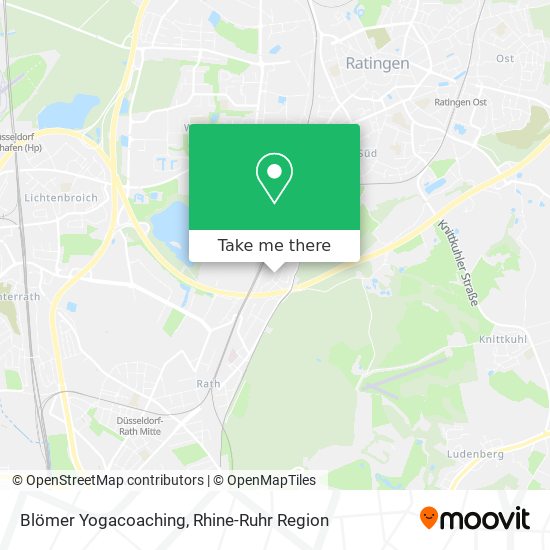 Blömer Yogacoaching map