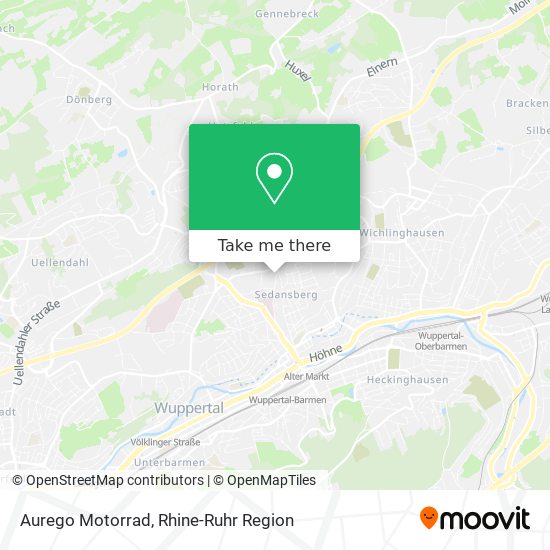 Aurego Motorrad map