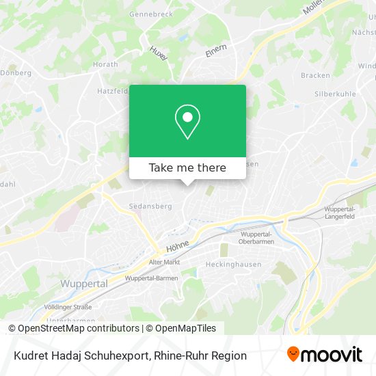 Kudret Hadaj Schuhexport map