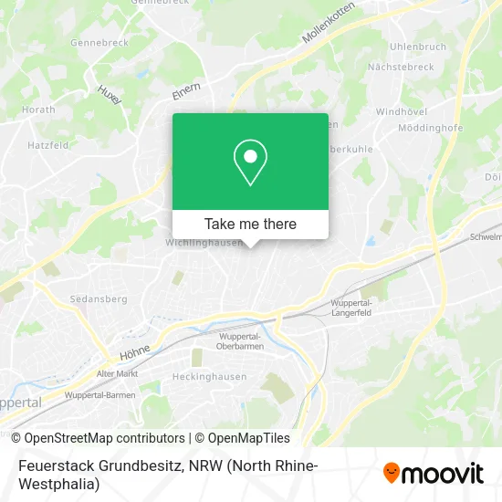 Карта Feuerstack Grundbesitz