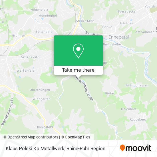 Klaus Polski Kp Metallwerk map