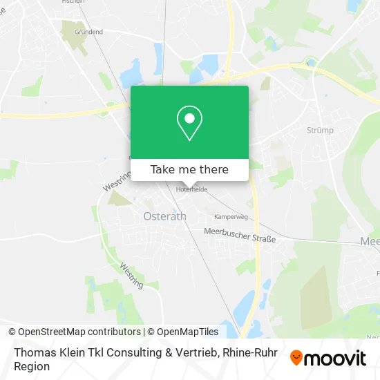 Карта Thomas Klein Tkl Consulting & Vertrieb