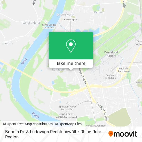 Карта Bobsin Dr. & Ludowigs Rechtsanwälte