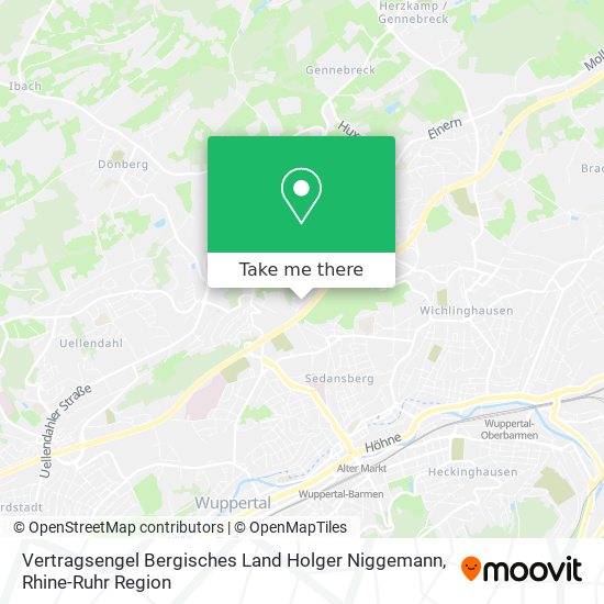 Vertragsengel Bergisches Land Holger Niggemann map
