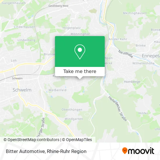 Карта Bitter Automotive