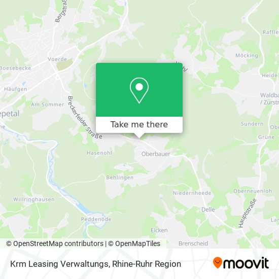 Krm Leasing Verwaltungs map