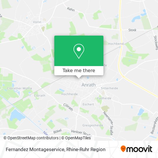 Fernandez Montageservice map