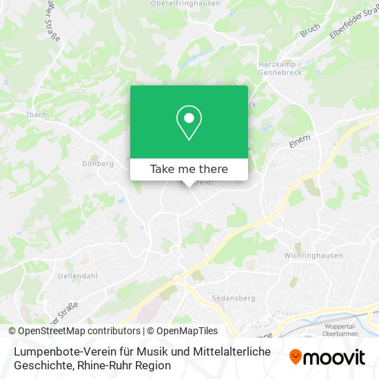 Карта Lumpenbote-Verein für Musik und Mittelalterliche Geschichte