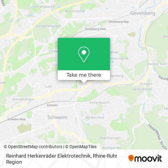 Reinhard Herkenräder Elektrotechnik map