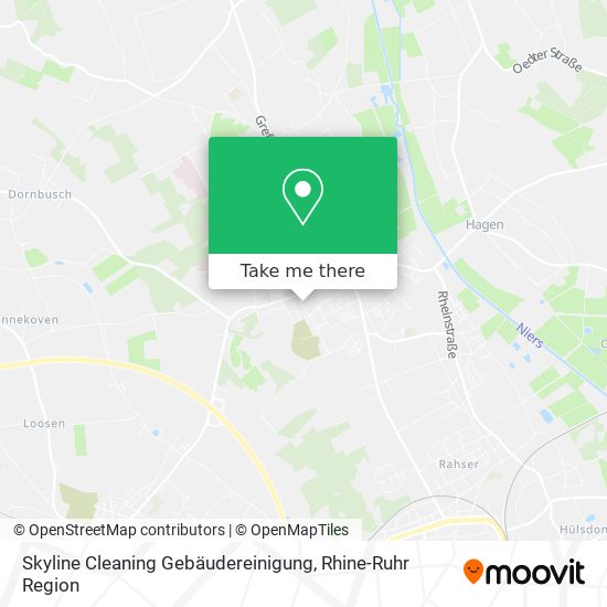 Skyline Cleaning Gebäudereinigung map