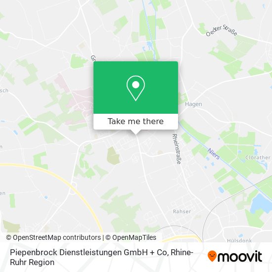 Piepenbrock Dienstleistungen GmbH + Co map