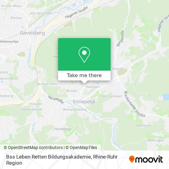 Bss Leben Retten Bildungsakademie map