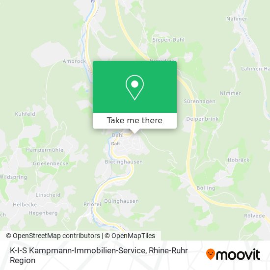 K-I-S Kampmann-Immobilien-Service map
