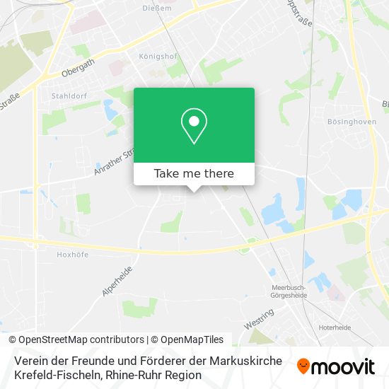 Verein der Freunde und Förderer der Markuskirche Krefeld-Fischeln map