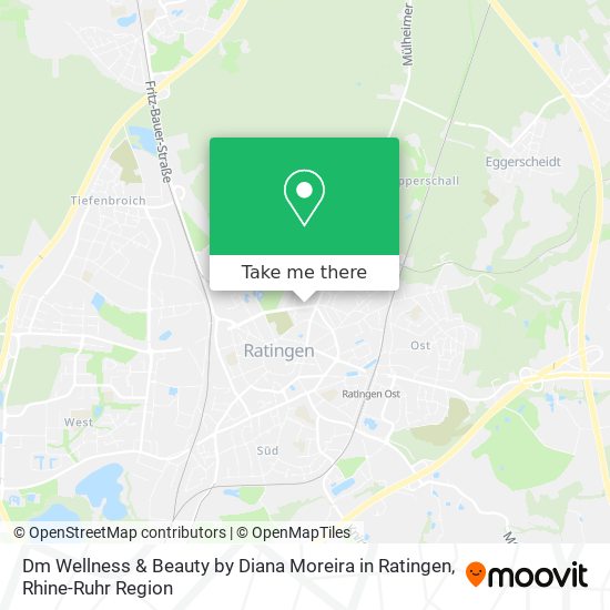 Dm Wellness & Beauty by Diana Moreira in Ratingen map