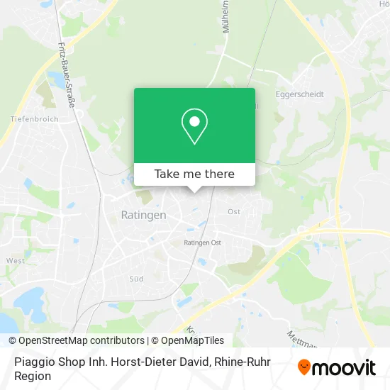 Карта Piaggio Shop Inh. Horst-Dieter David